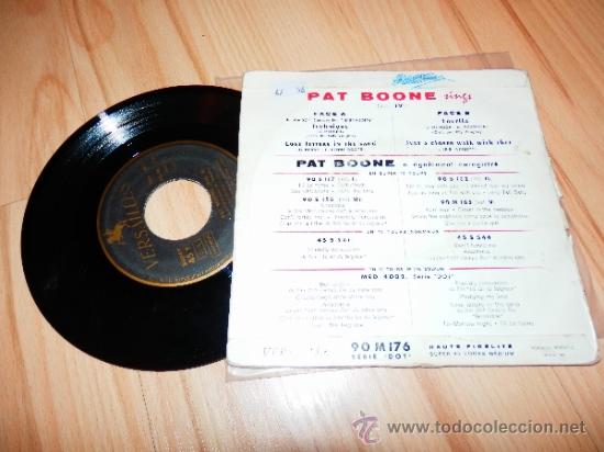 Discos de vinilo: PAT BOONE VOL 4  , SINGS - Foto 2