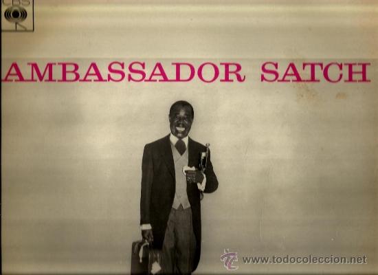 Discos de vinilo: LP LOUIS ARMSTRONG : AMBASSADOR SATCH - Foto 1