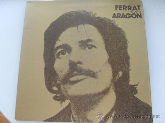 Discos de vinilo: JEAN FERRAT - CHANTE ARAGON - Foto 1