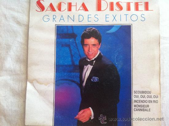 Discos de vinilo: EP SINGLE-SACHA DISTEL-GRANDES EXITOS-4 TEMAS - Foto 1