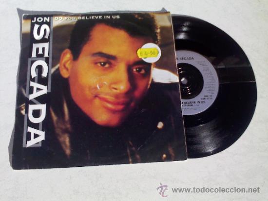 Discos de vinilo: JON SECADA..DO YOU BELIEVE IN US ..MISUNDERSTOOD - Foto 1