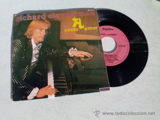 Discos de vinilo: RICHARD CLAYDERMAN.&rdquo; A&rdquo; COMME AMOUR - Foto 1