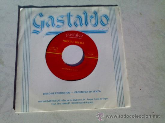 Discos de vinilo: MIGUEL RIERA.ALONDRA. - Foto 1