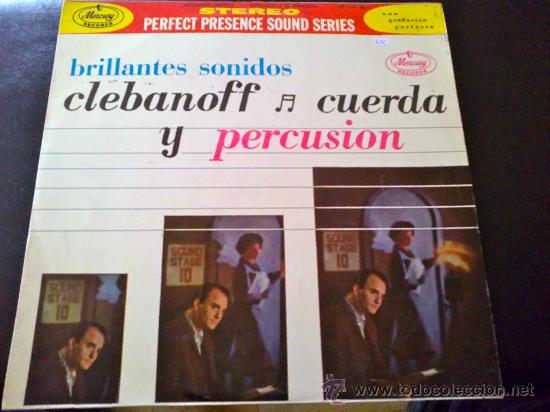 Disques de vinyle: BRILLANTES SONIDOS - CLEBANOFF, CUERDA Y PERCUSI&Oacute;N - LP