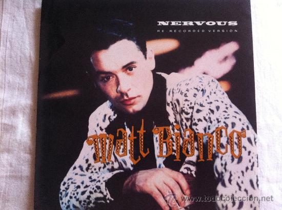 Discos de vinilo: 7&rdquo; SINGLE - MATT BIANCO - NERVOUS( RE-RECORDING VERSION) - Foto 1