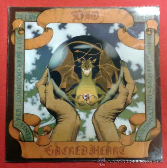 Disques de vinyle: DIO - SACRED HEART - VERTIGO 1985 - EDITADO EN ESPA&Ntilde;A POR POLYGRAM
