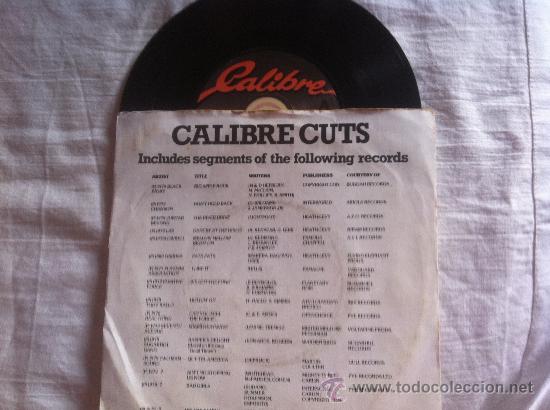 Discos de vinilo: 7&rdquo; SINGLE-CALIBRE CUTS - Foto 1