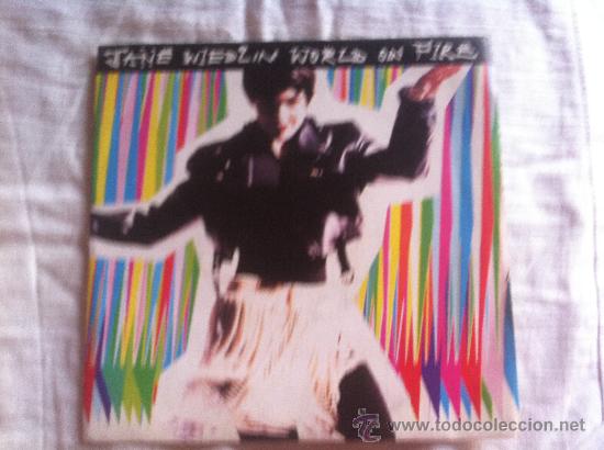 Discos de vinilo: 7&rdquo; SINGLE - JANE WIEDLIN - WORLD ON FIRE - Foto 1