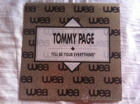 Discos de vinilo: 7&rdquo; SINGLE - TOMMY PAGE - ILL BE YOUR EVERYTHING - Foto 1