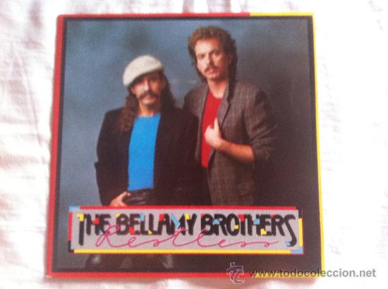 Discos de vinilo: 7&rdquo; SINGLE - THE BELLAMY BROTHERS - RESTLESS - Foto 1