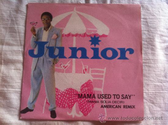 Discos de vinilo: 7&rdquo; SINGLE - JUNIOR - MAMA USED TO SAY - Foto 1