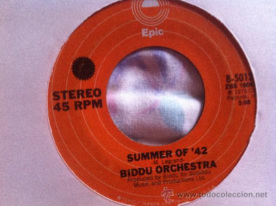 Discos de vinilo: 72 SINGLE - BIDDU ORCHESTRA - NORTHERN DANCER - Foto 1