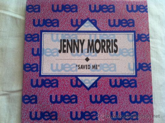 Discos de vinilo: 7&rdquo; SINGLE - JENNY MORRIS - SAVED ME -PROMO - Foto 1