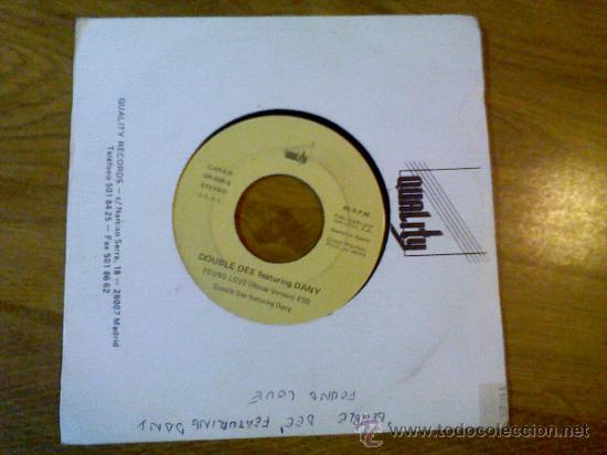 Discos de vinilo: DOUBLE DEE FEATURING DANY. FOUND LOVE. - Foto 1