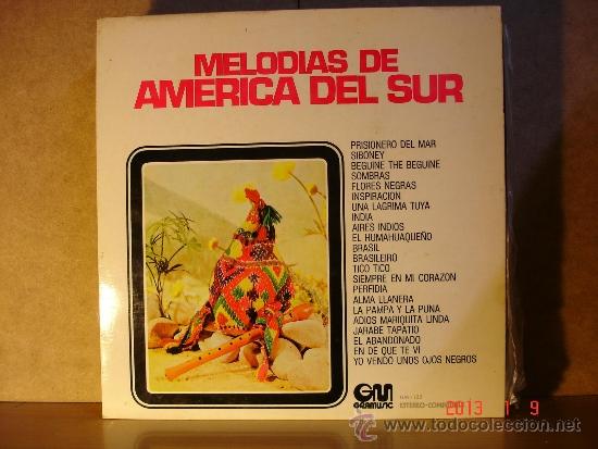 Discos de vinilo: Los Violines de America - Melodias de America del Sur - GraMusic GM-122 - 1971