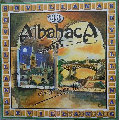 Discos de vinilo: Albahaca - Vivir Sevilla (1988) - Foto 1