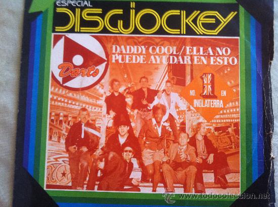 Discos de vinilo: 7&rdquo; SINGLE - DARTS - DADDY COOL/THE GIRL CANT HELP IT - Foto 1