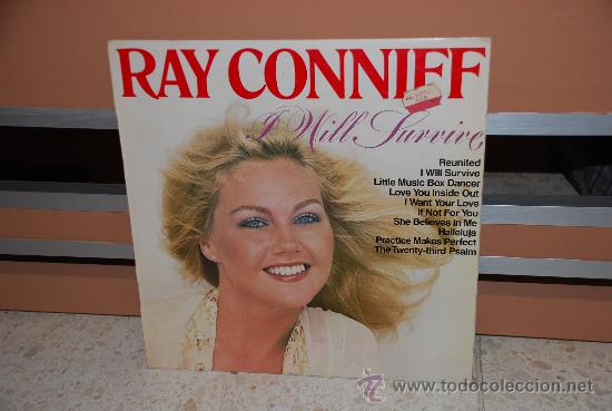 Discos de vinilo: DISCO VINILO LP RAY CONNIFF &rdquo;I WILL SURVIVE&rdquo; - Foto 1