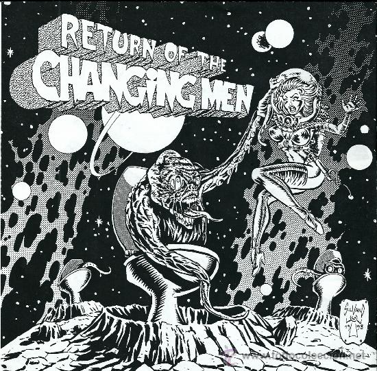 Discos de vinilo: THEE CHANGING MEN.WILD WINE.EDICION LIMITADA - Foto 3