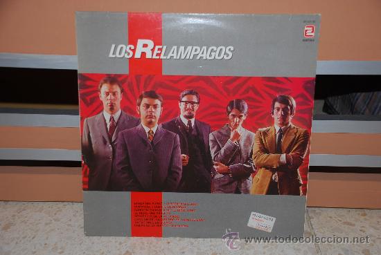 Discos de vinilo: DISCO VINILO LP &rdquo;LOS RELAMPAGOS &rdquo; - Foto 1