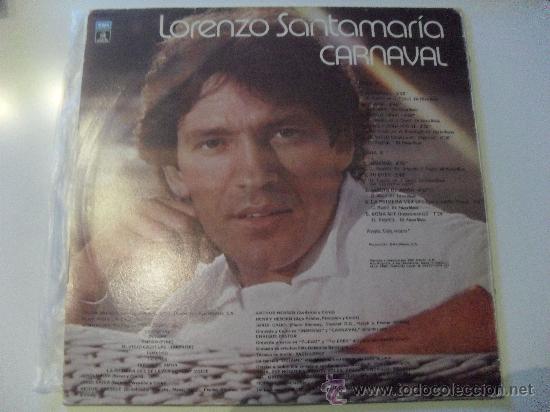 Discos de vinilo: LORENZO SANTAMARIA - CARNAVAL 1979 - Foto 1