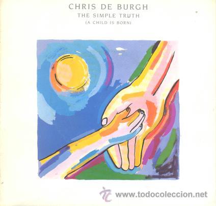 Discos de vinilo: CHRIS DE BURGH - THE SIMPLE TRUTH  - SINGLE ESPA&Ntilde;OL RARO DE VINILO - Foto 1