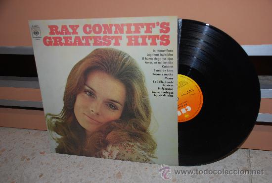 Discos de vinilo: DISCO VINILO LP RAY CONNIFFS &rdquo;GREATEST HITS&rdquo; - Foto 3