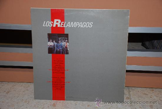 Discos de vinilo: DISCO VINILO LP &rdquo;LOS RELAMPAGOS &rdquo; - Foto 2