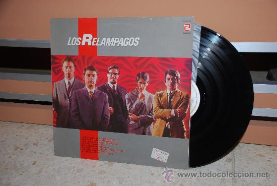 Discos de vinilo: DISCO VINILO LP &rdquo;LOS RELAMPAGOS &rdquo; - Foto 3