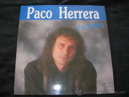 Discos de vinilo: LP PACO HERRERA // ESCORPIO - Foto 1