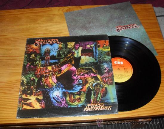 Discos de vinilo: SANTANA LP Beyond Appearances MADE IN Spain 1985 - Foto 1