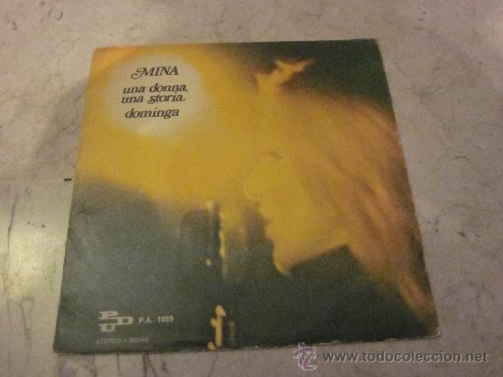 Discos de vinilo: MINA - UNA DONNA, UNA STORIA 7 - Foto 1