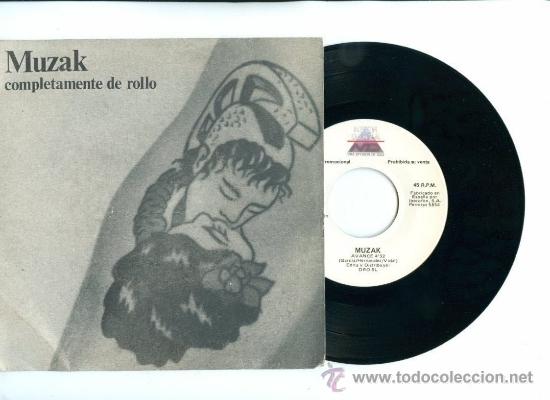 Dischi in vinile: MUZAK SINGLE EX/ NMINT  PROMO WHITE LABEL ONE SIDED 1986  !!