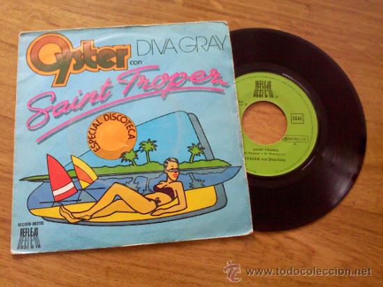 Discos de vinilo: OYSTER CON DIVA GRAY. SAINT TROPEZ - Foto 1