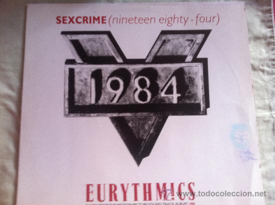 Discos de vinilo: 12&rdquo; MAXISINGLE - EURYTHMICS - SEXCRIME(NINETEEN EIGTHY-FOUR)1984 - Foto 1