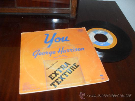 Discos de vinilo: GEORGE HARRISON SINGLE You Edit. Spain 1975 - Foto 2