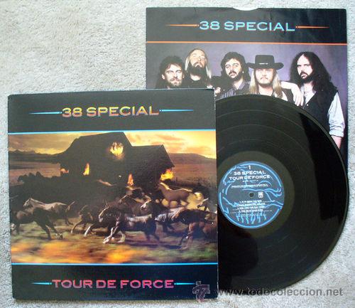 Discos de vinilo: lynyrd skynyrd, 38 special / tour de force, 1&ordf; EDIC. ORIG. USA + ENCARTE, SURE&Ntilde;O !! EXCELENTE !!!!