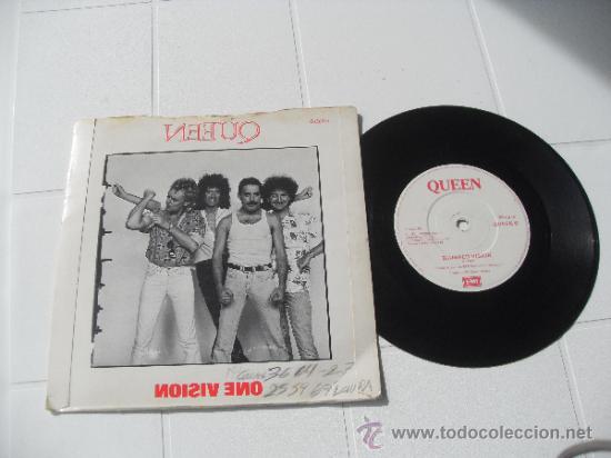 Discos de vinilo: QUEEN SINGLE One Vision. Made in Spain. 1985 - Foto 2