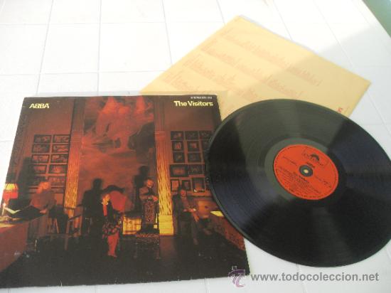 Discos de vinilo: ABBA LP The Visitors Made in Spain 1981 - Foto 1