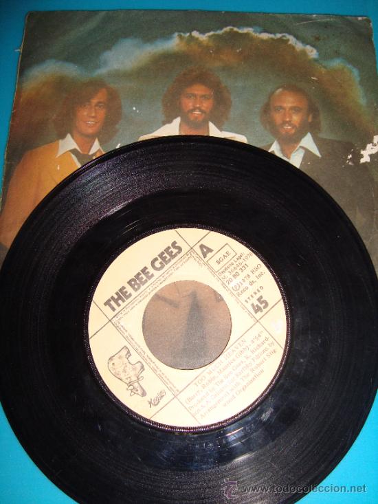 Discos de vinilo: BEE GEES TOO MUCH HEAVEN 1978 - Foto 1