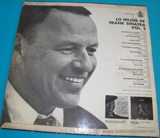 Discos de vinilo: LO MEJOR DE FRANK SINATRA VOLUMEN 2 - Foto 5