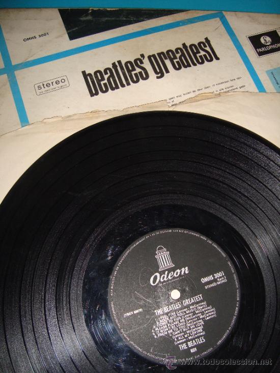 Discos de vinilo: beatles greatest, PARLOPHONE, STEREO, ODEON - Foto 2