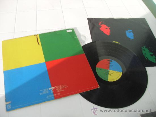 Discos de vinilo: QUEEN LP Hot Space Made in USA. US. 1981 - Foto 2
