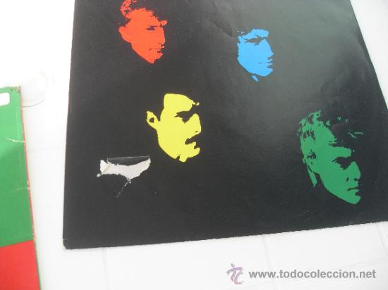 Discos de vinilo: QUEEN LP Hot Space Made in USA. US. 1981 - Foto 3