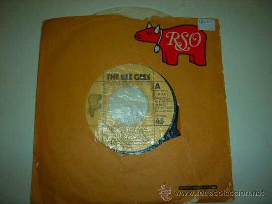 Discos de vinilo: Single THE BEE GEES, Stayin alive. - Foto 1