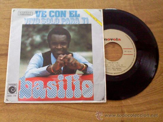 Discos de vinilo: BASILIO..VE CON EL..VIVO SOLO PARA TI - Foto 1