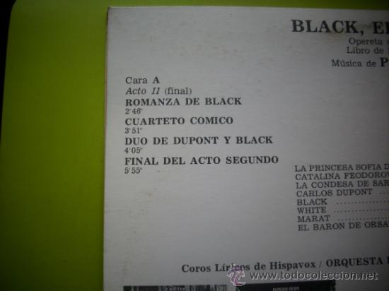 Discos de vinilo: DETALLE  CONTRAPORTADA - Foto 2