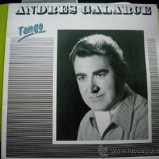 Discos de vinilo: ANDRES GALARCE TANGO LP 1988 DIAL DISCOS EDICION ESPAÑOLA . PEPETO. Lote 50732789