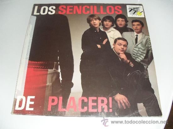 Discos de vinilo: LOS SENCILLOS - DE PLACER 1990 - Foto 1