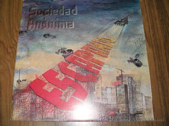 Discos de vinilo: Sociedad an&oacute;nima - Escapando - Foto 1